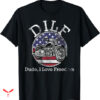 Dude Love T-shirt I Love Freedom