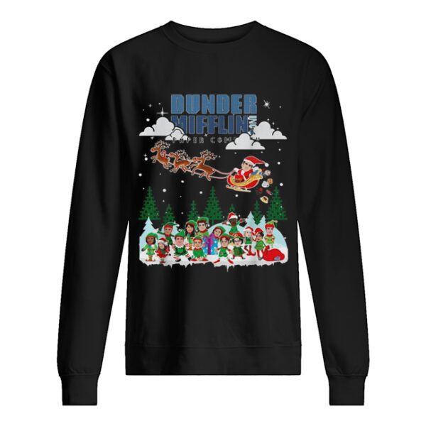 Dunder Mifflin Inc paper company Ugly Christmas shirt