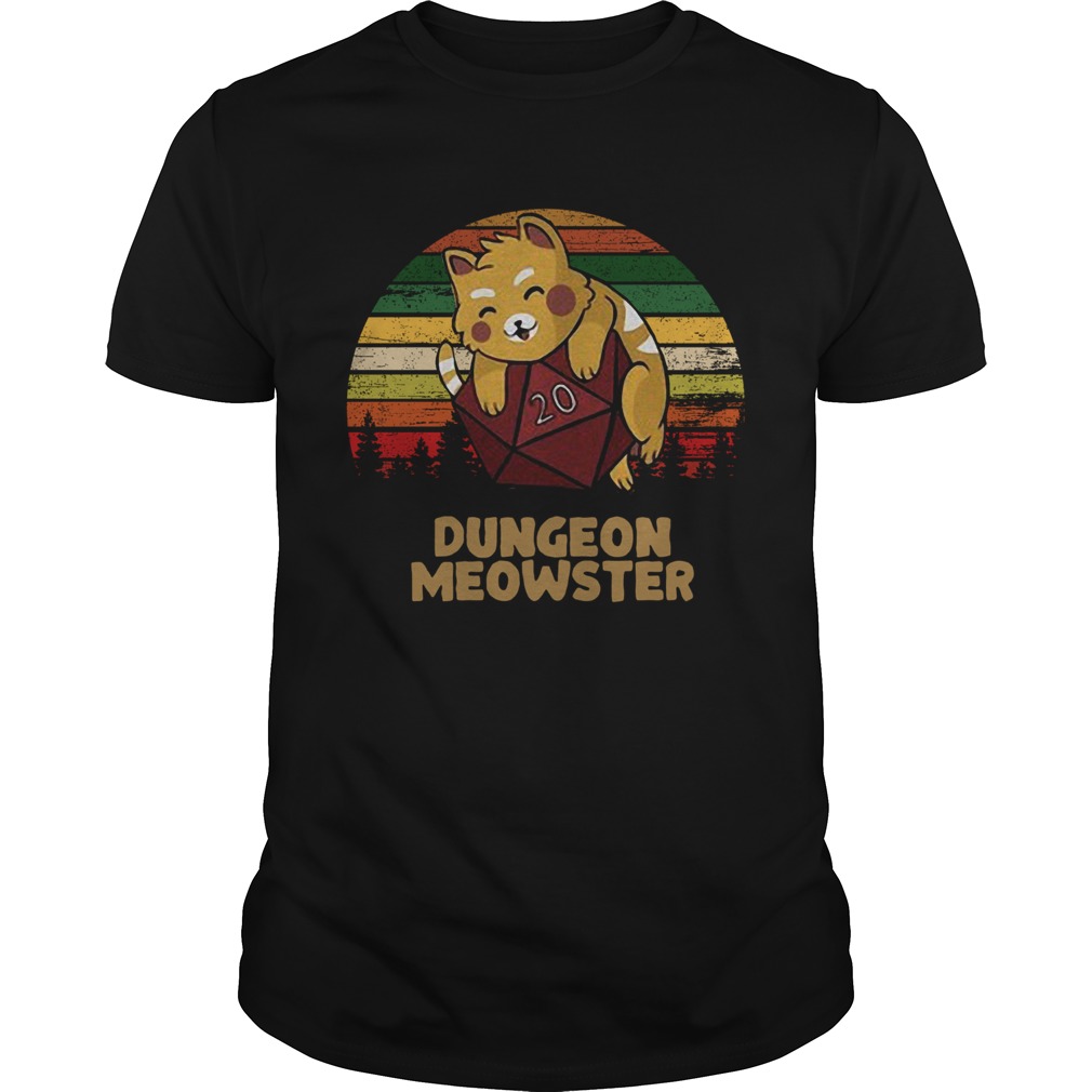 Dungeon Meowster Dnd Tabletop Gamer Cat shirt Dungeon Meowster Dnd Tabletop Gamer Cat shirt