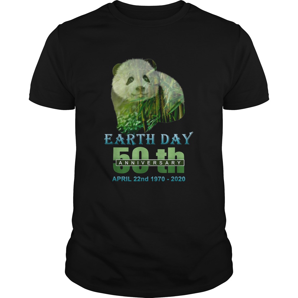 Earth Day 50th Anniversary Panda Silhouette Panda shirt Earth Day 50th Anniversary Panda Silhouette Panda shirt