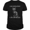 Easily Distracted By Cats And Skulls Costume shirt