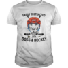 Easily Distracted By Dogs And Hockey shirt