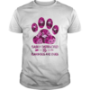 Easily Distracted By Flamingos And Dogs shirt