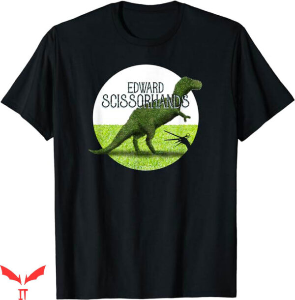 Edward Scissorhands T-Shirt Dinosaur Topiary T-Shirt Movie