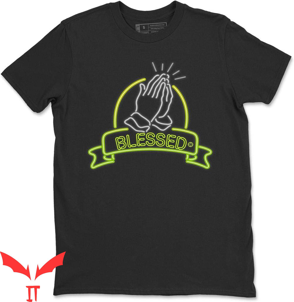 BW BLESSED Nike Vapormax Plus Inspired T-Shirt – Yellow Frequency Black, Men’s Short Sleeve Tee