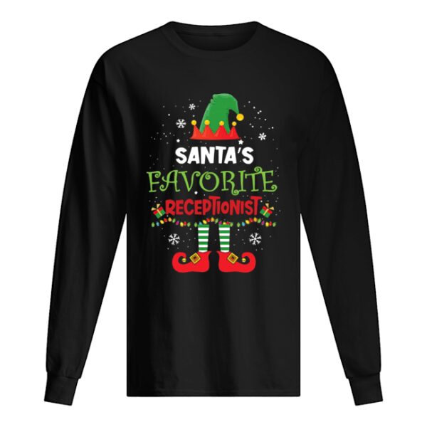 Elf Santa’s Favorite Receptionist shirt