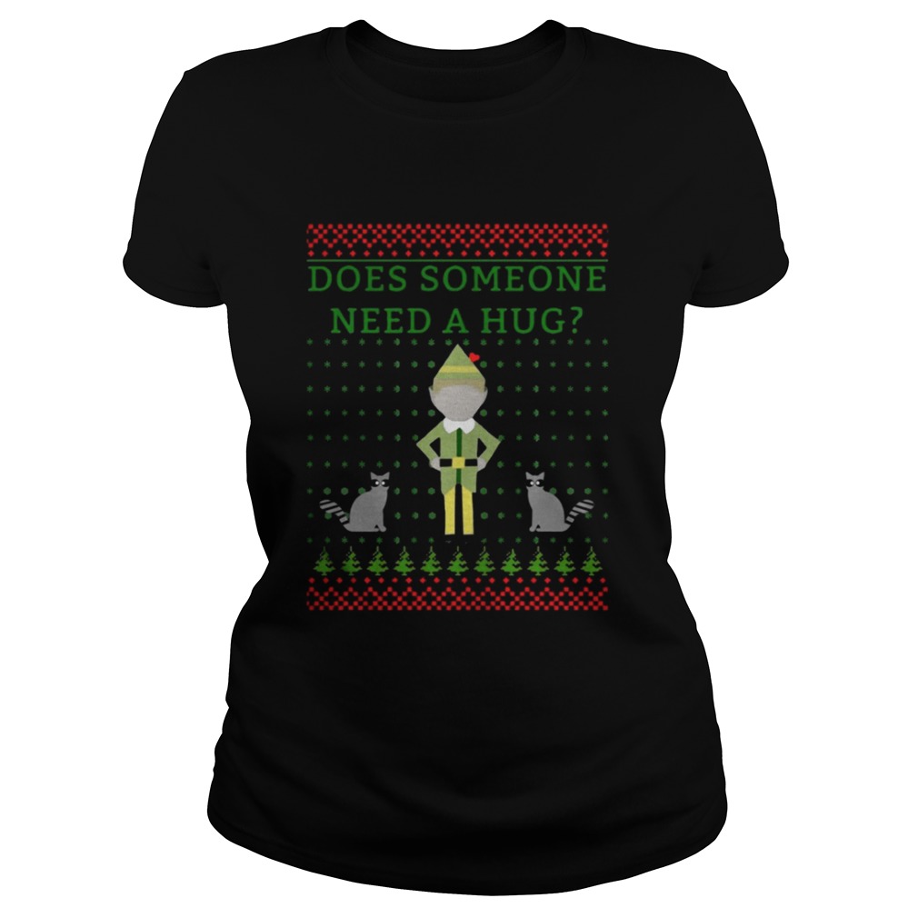 Elf does Someone Need A Hug Christmas sweat shirt Elf does Someone Need A Hug Christmas sweat shirt