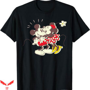 Embroidered Disney T-Shirt Mouse Kiss T-Shirt Trending