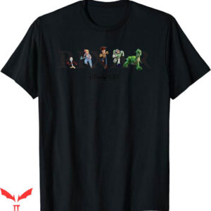 Embroidered Disney T-Shirt Running Anniversary D100 T-Shirt