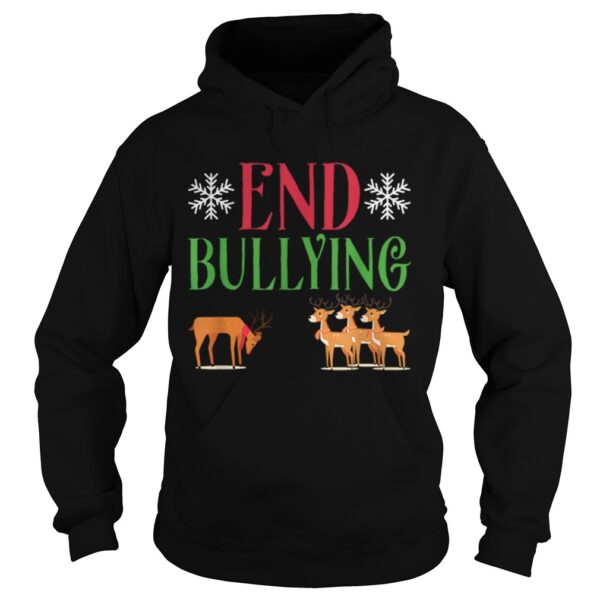 End Bullying Rudolph Red Nose Reindeer Christmas shirt