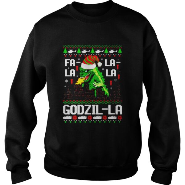 Fa La La La Godzilla Christmas shirt