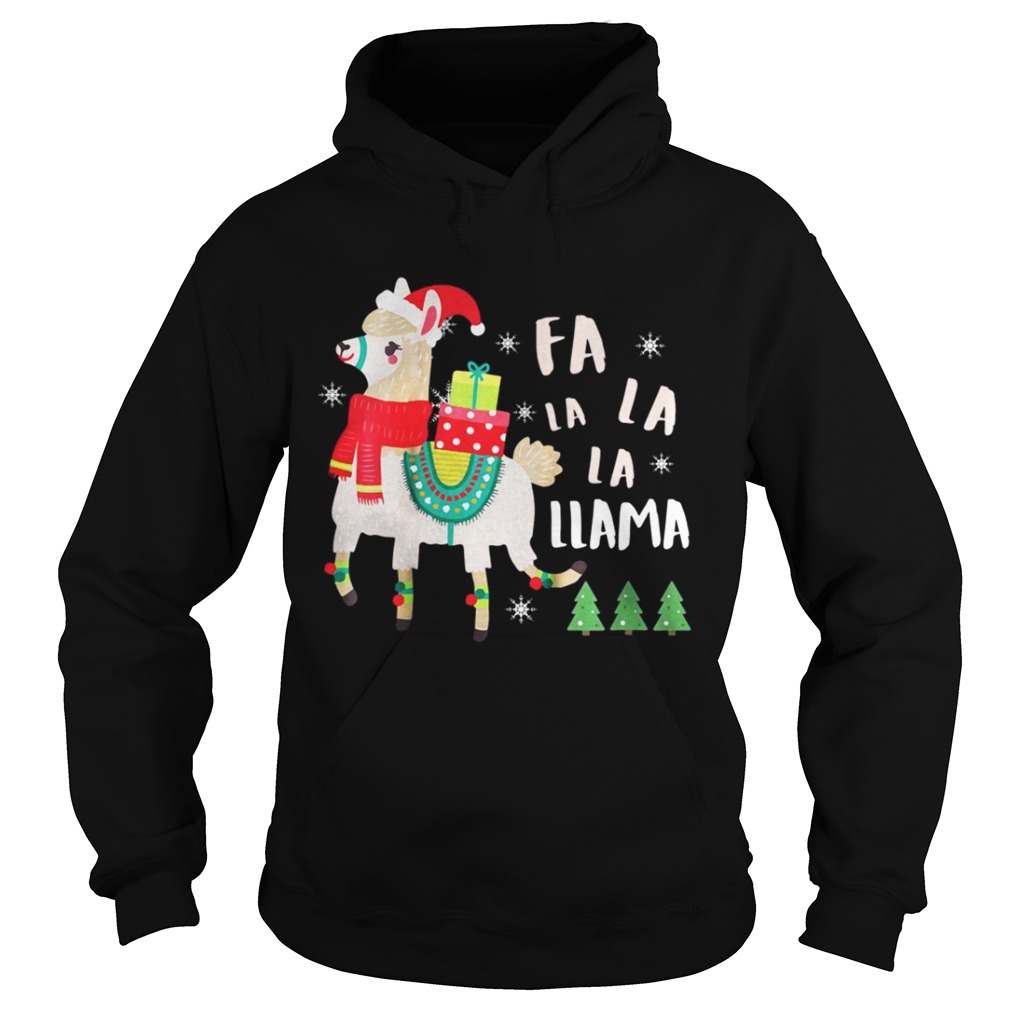 Fa La La La Llama Cute Llama Christmas Shirt Fa La La La Llama Cute Llama Christmas Shirt