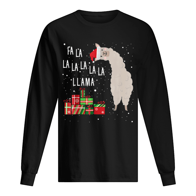 Fa La La Llama Christmas shirt Fa La La Llama Christmas shirt