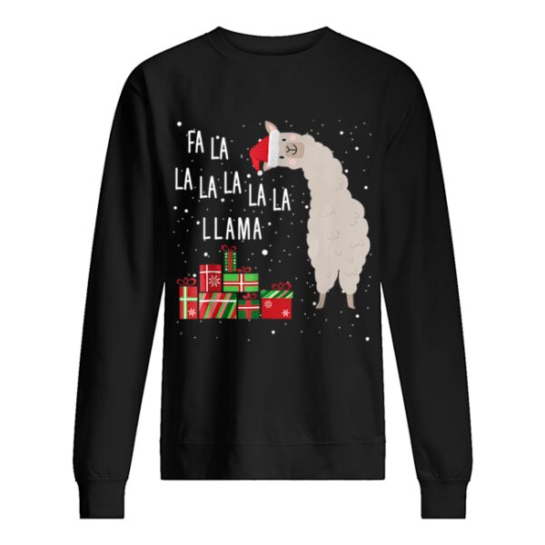 Fa La La Llama Christmas shirt