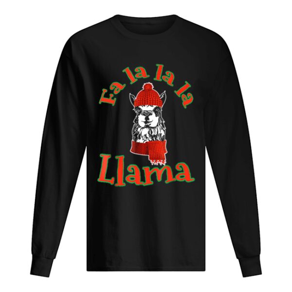 Fa La La Llama Shirt Funny Christmas shirt