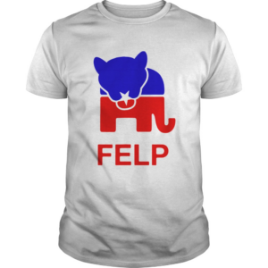 Face eating Leopard Party Logo shirt