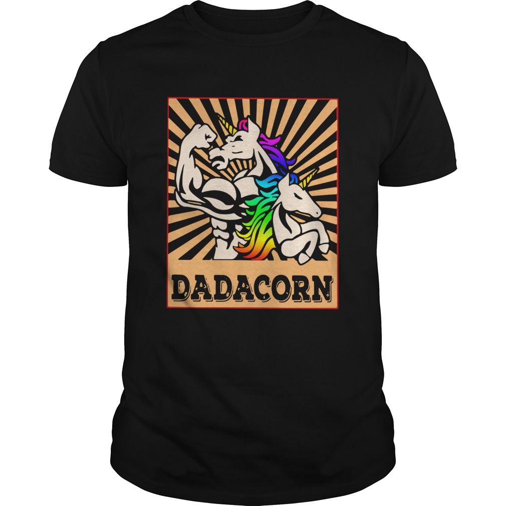 Father Day Strong Unicorn Dadacorn shirt Father Day Strong Unicorn Dadacorn shirt