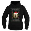Feliz Navidog Briard Dog Santa Hat Ugly Christmas shirt