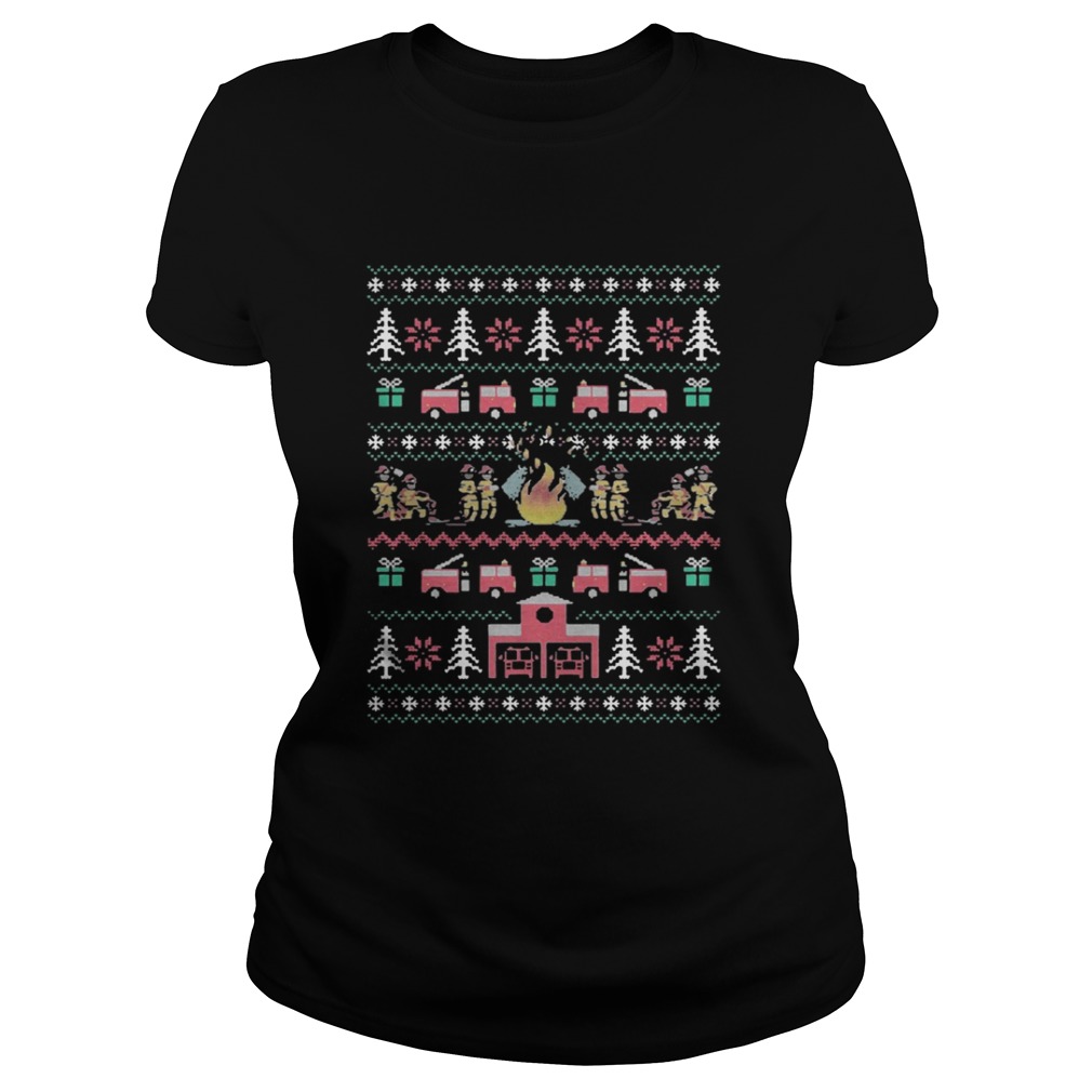 Firefighter Christmas shirt Firefighter Christmas shirt