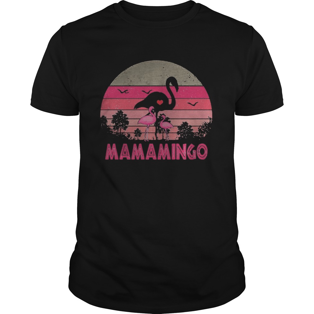 Flamingo mamamingo vintage retro shirt Flamingo mamamingo vintage retro shirt