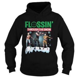 Flossing Through The Snow Fortnite Christmas sweater 4