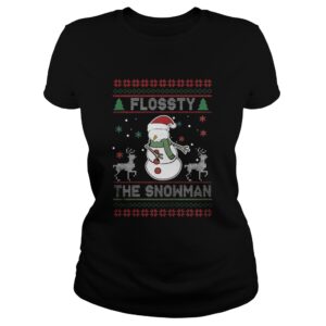 Flossty the Snowman Christmas sweatshirt 4