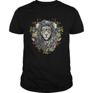 Flower Floral Roaring Lion Cool Casual shirt