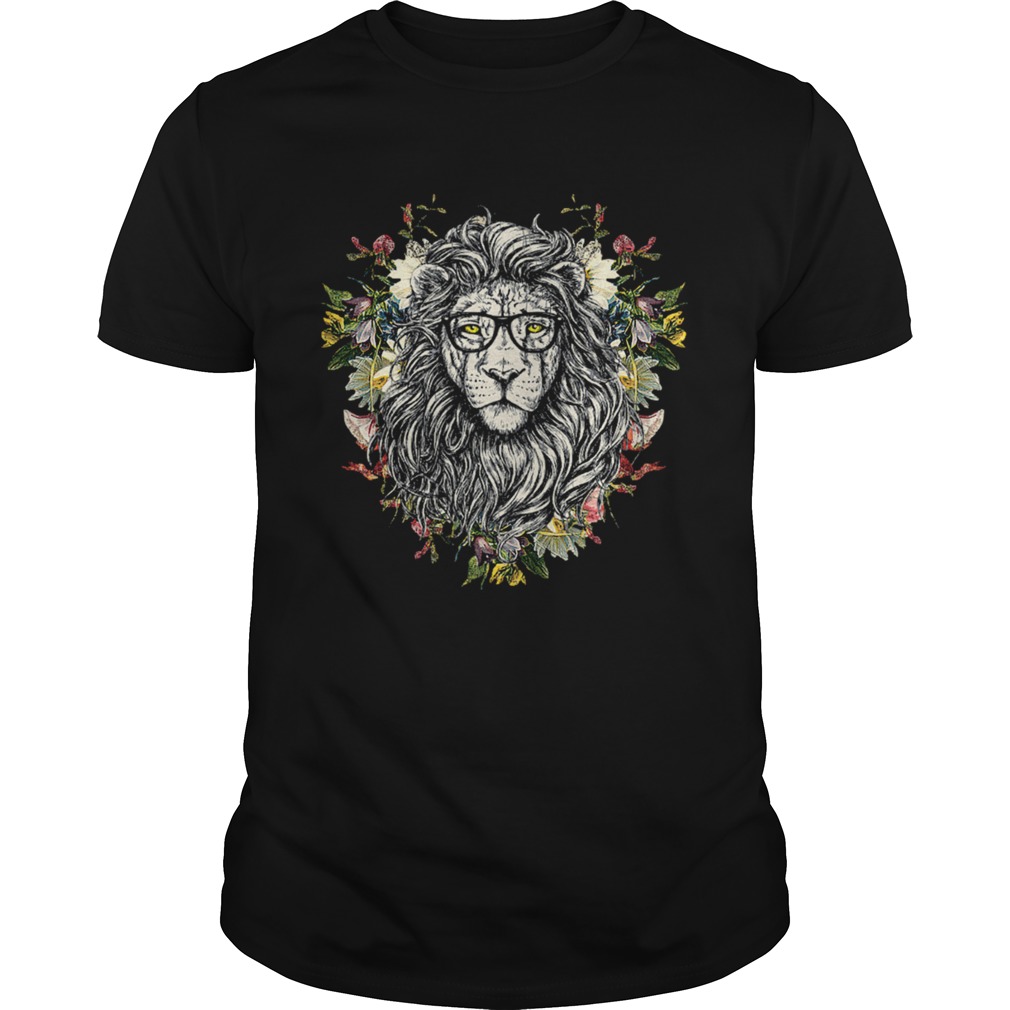 Flower Floral Roaring Lion Cool Casual shirt Flower Floral Roaring Lion Cool Casual shirt