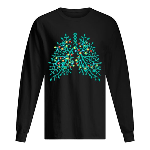 Flowery Lungs Christmas Lights shirt