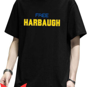 Free Harbaugh T Shirt Football Trendy Hero Michigan 2