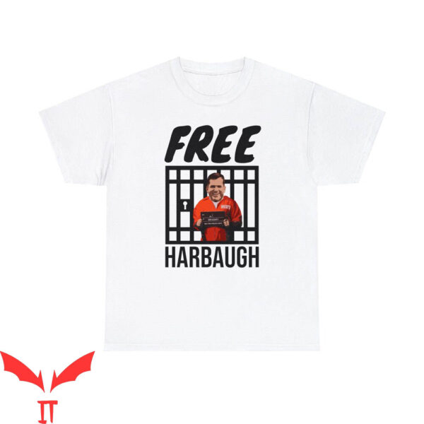 Free Harbaugh T-Shirt For Michigan Football Coach Jim