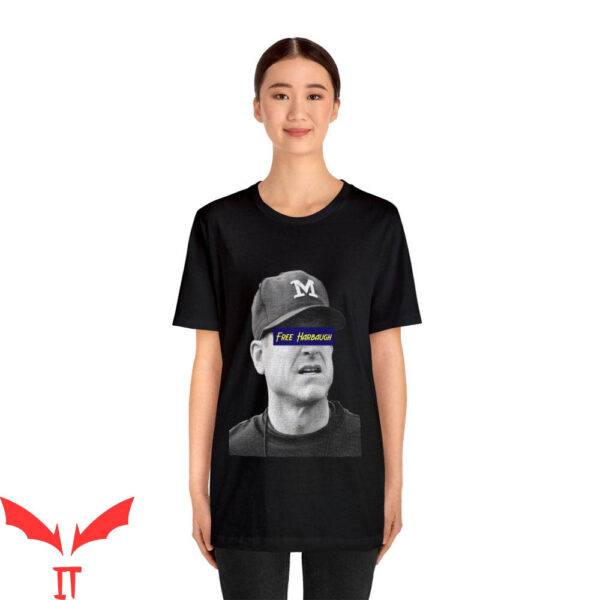 Free Harbaugh T-Shirt Michigan Jim Harbaugh Wolverines Trend
