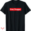 Free Thug T-shirt Red Text Style