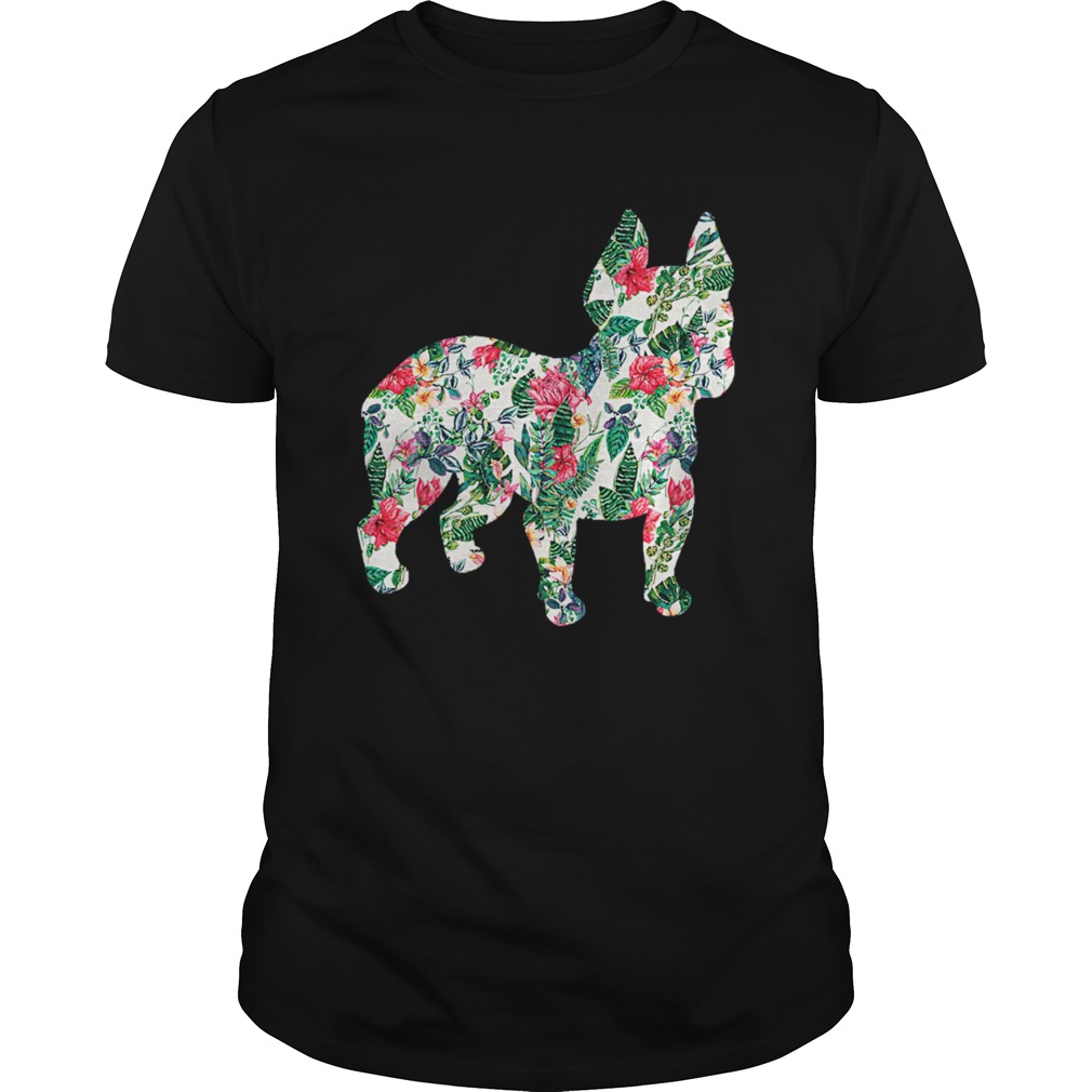 French Bulldog Flower shirt French Bulldog Flower shirt