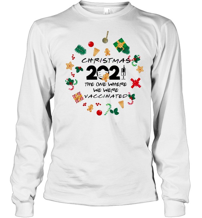 Friends 2021 Christmas ornament The One Where We Were Vaccinated Pandemic holiday christmas ornament shirt Friends 2021 Christmas ornament The One Where We Were Vaccinated Pandemic holiday christmas ornament shirt