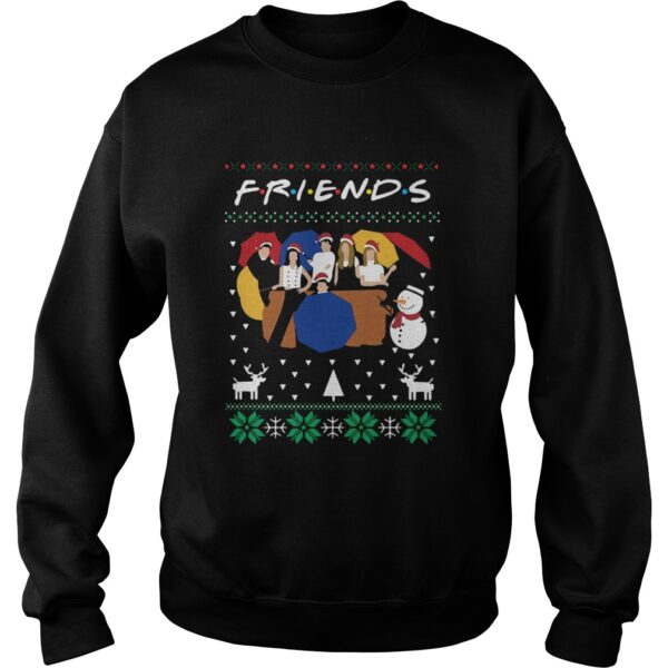 Friends And Snowman Christmas Ugly shirt