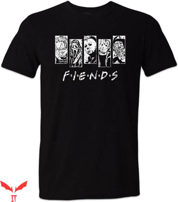 Friends Horror T-Shirt Zepp Tees Fiends Retro Killers TShirt