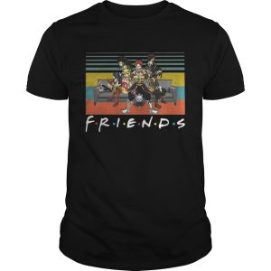 Friends tv show Anime Crossover shirt