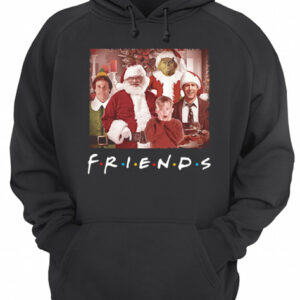 Friends tv show christmas movie characters shirt 3