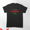 From The River To The Sea T-Shirt Classic Words Palestine