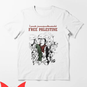 From The River To The Sea T-Shirt Free Palestine Art