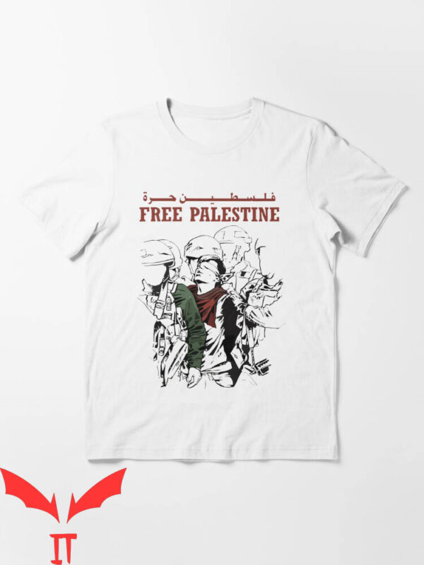 From The River To The Sea T-Shirt Free Palestine Art