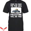 From The River To The Sea T-Shirt Motivational Vintage