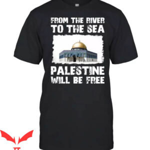 From The River To The Sea T-Shirt Motivational Vintage