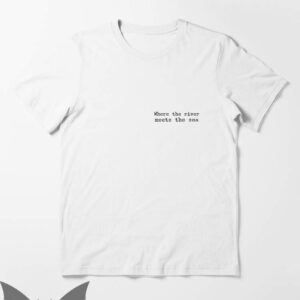 From The River To The Sea T-Shirt Small Words Vintage