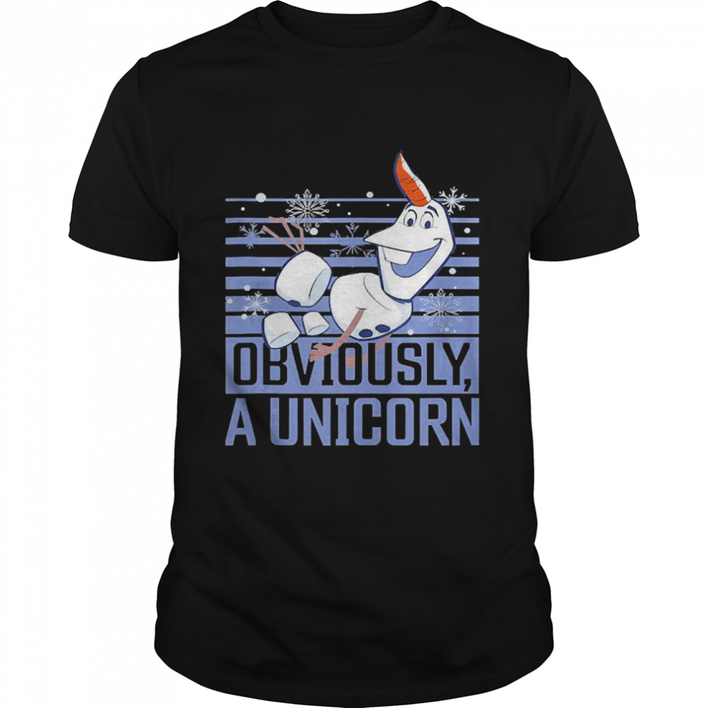 Frozen 2 Olaf Obviously A Unicorn Shirt Frozen 2 Olaf Obviously A Unicorn Shirt