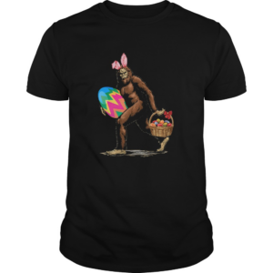 Funny Bigfoot Hunting Easter Eggs shirt