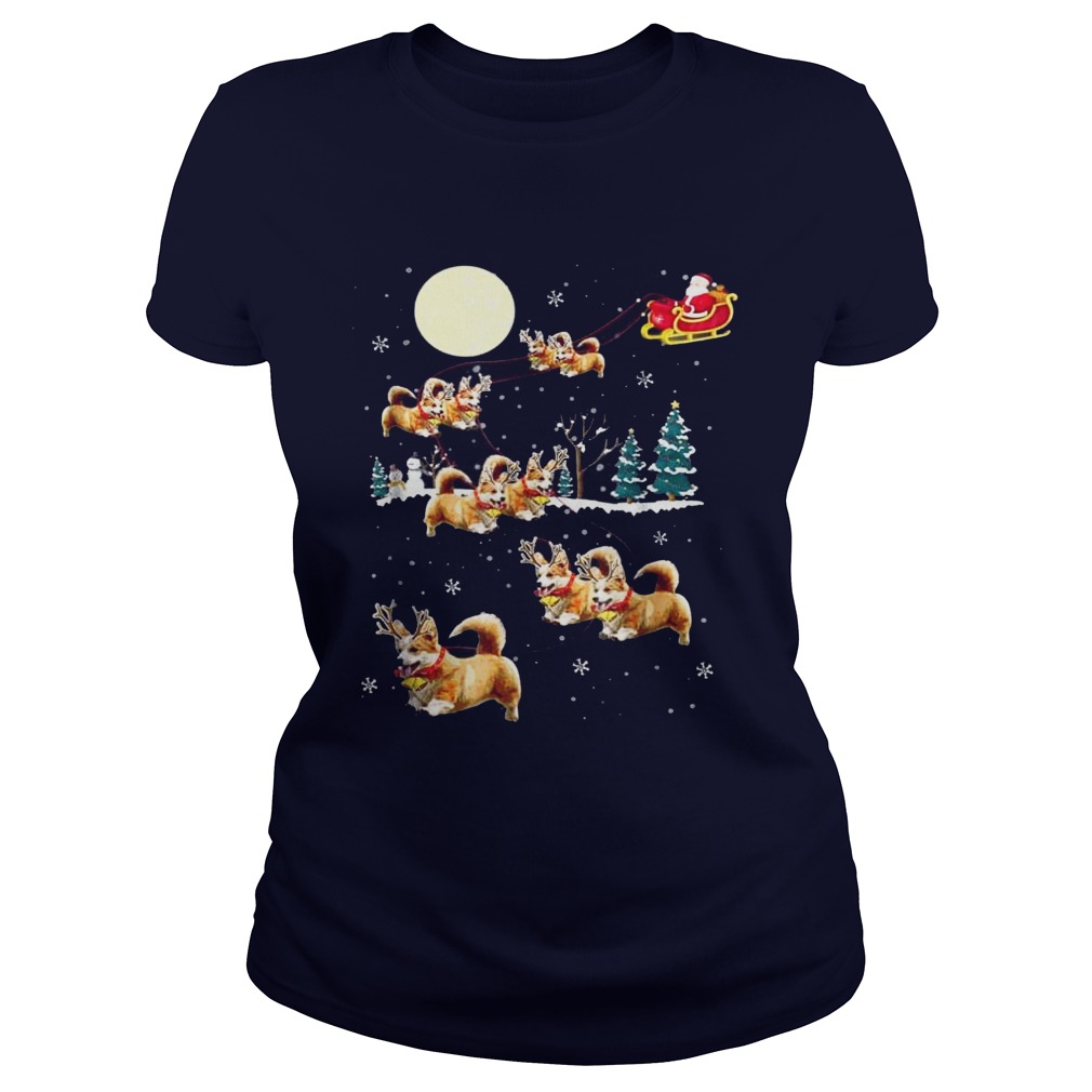 Funny Corgi Christmas TShirt Funny Corgi Christmas TShirt