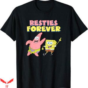 Gangsta Spongebob T-Shirt Best Friends Forever Tee Trending