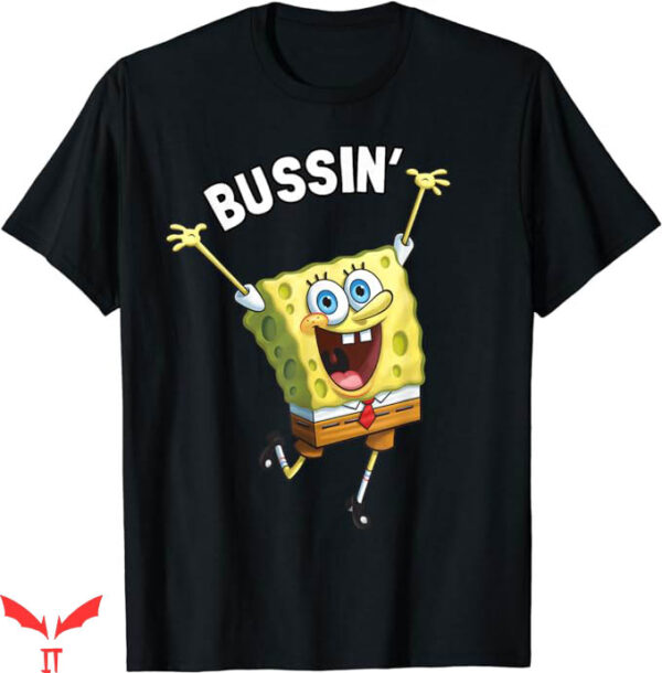 Gangsta Spongebob T-Shirt Bussing T-Shirt Trending